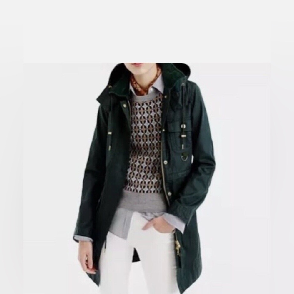 JCREW Womand Green Dark Jacket